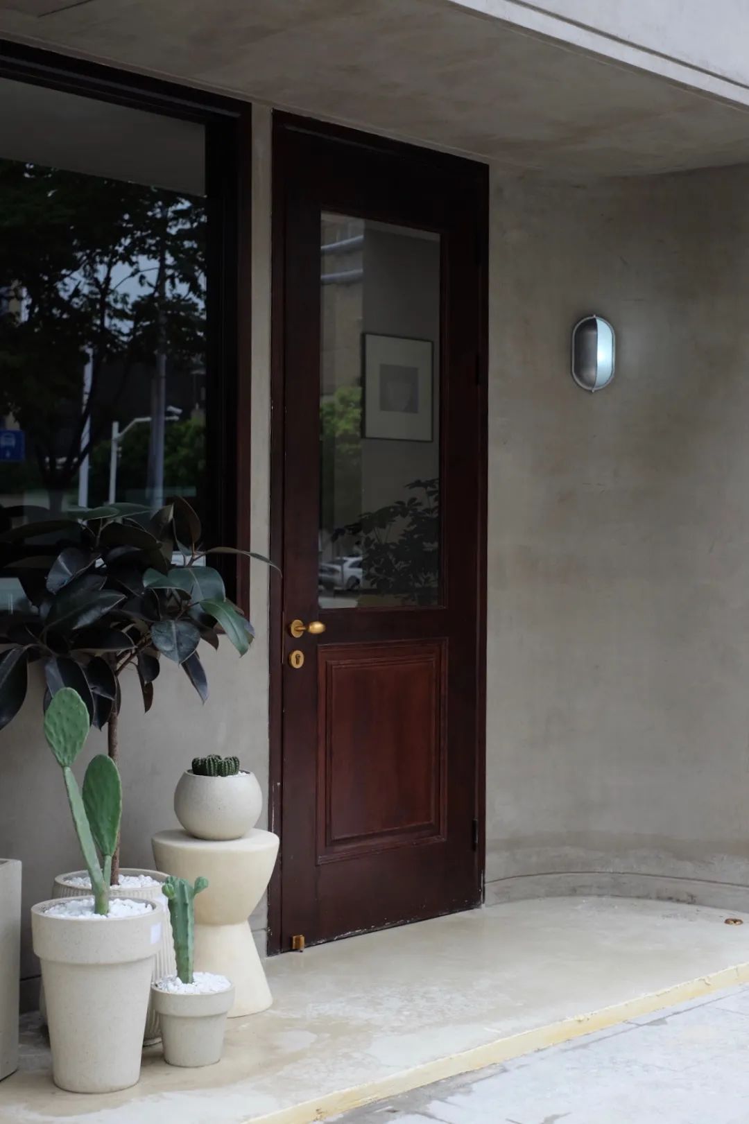 《菜卷の菓子屋》 | 85 平米三室空间,消防管下的逆袭设计-28