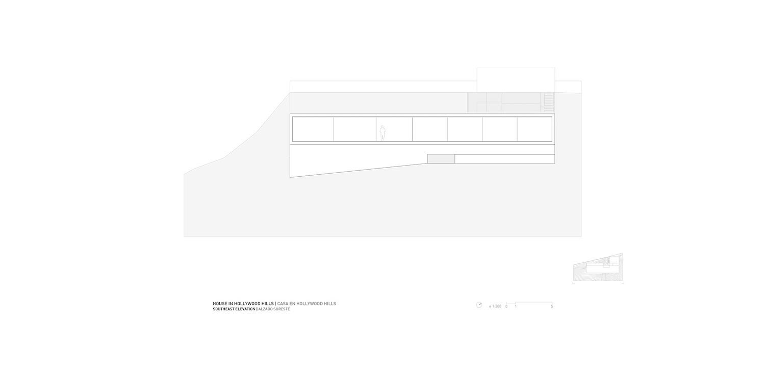 Fran Silvestre Architects 打造好莱坞山现代豪宅,29 米长窗户捕捉风景-20