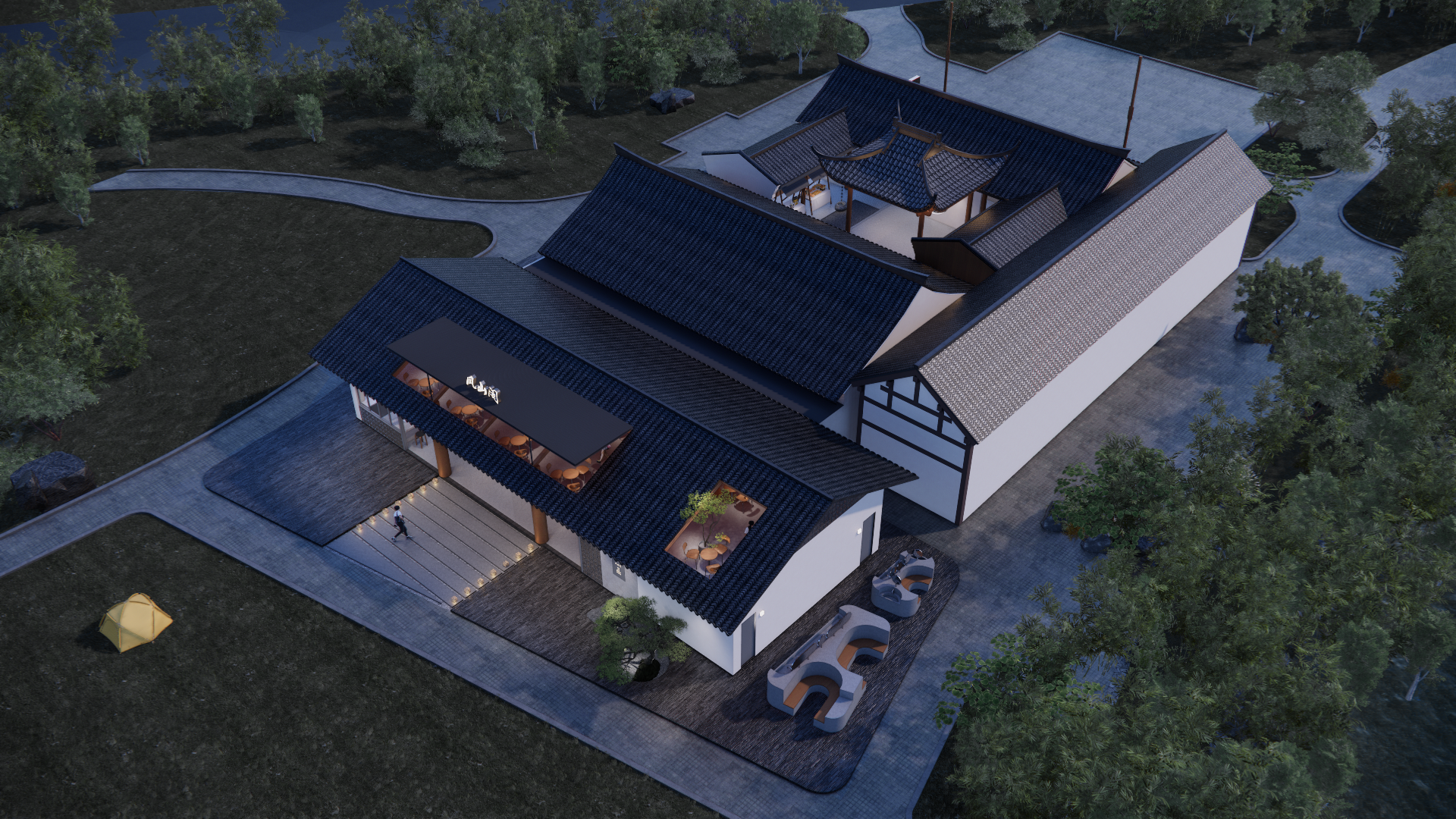 宁波凤山庙改造丨中国宁波-5