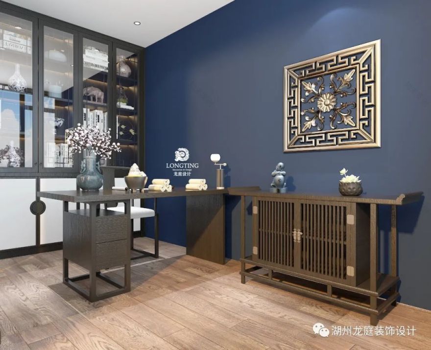 龙庭设计 | 太湖天地新中式排屋 | 松花酿酒,春水煎茶-91