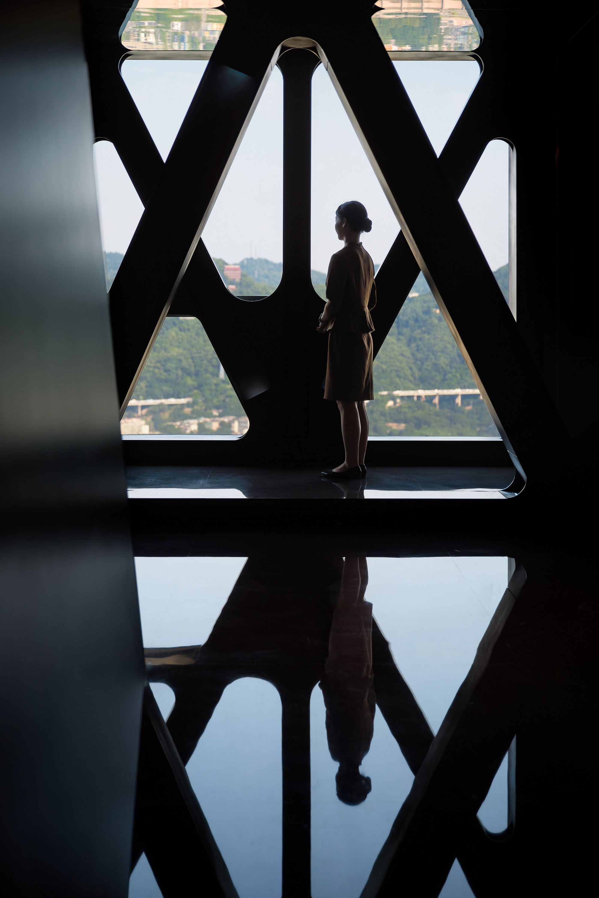 解放碑中心大厦  VISTA 酒店丨中国重庆丨BDD 布道设计-36