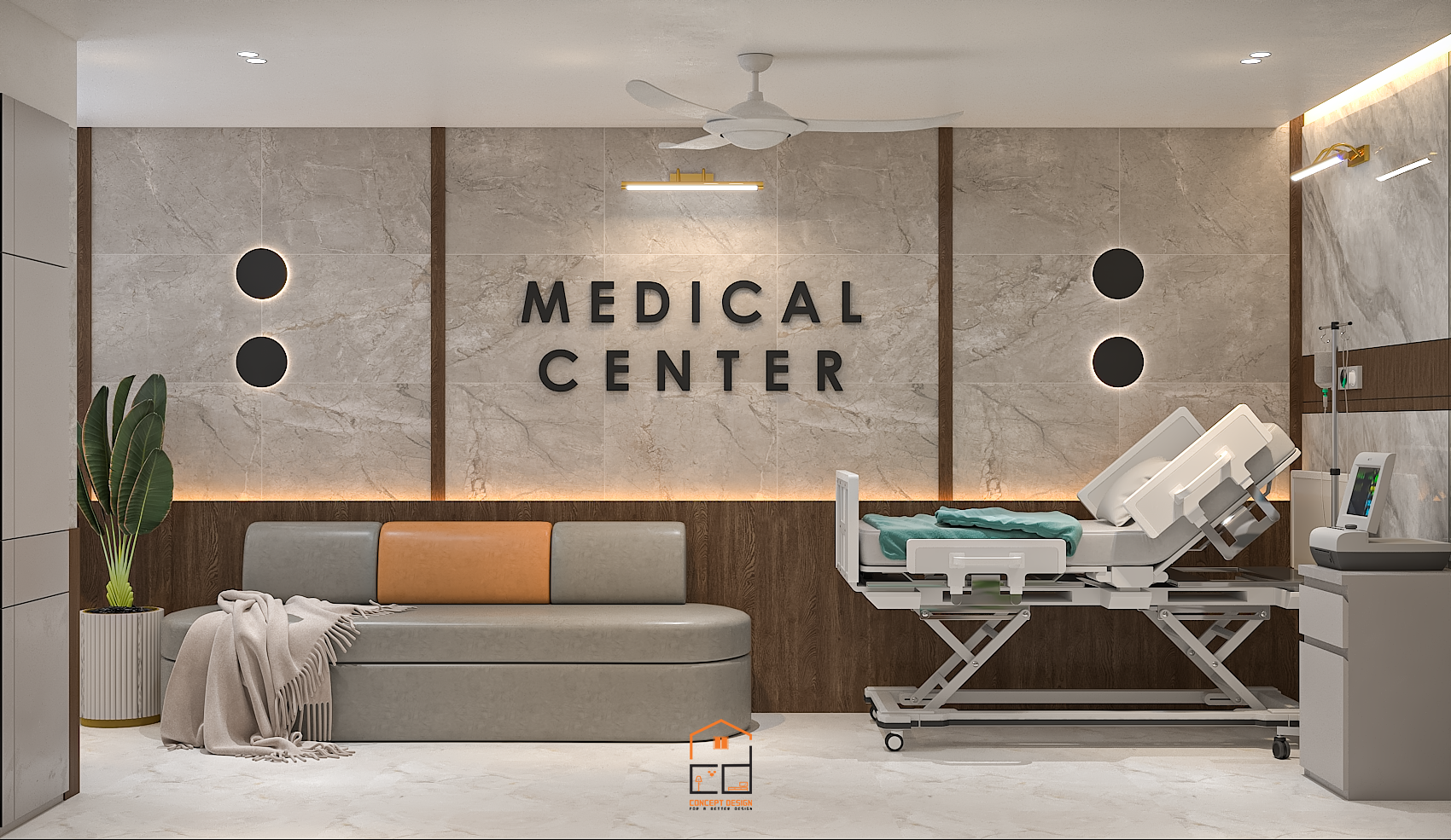 Medical VIP Room Interior Design-0