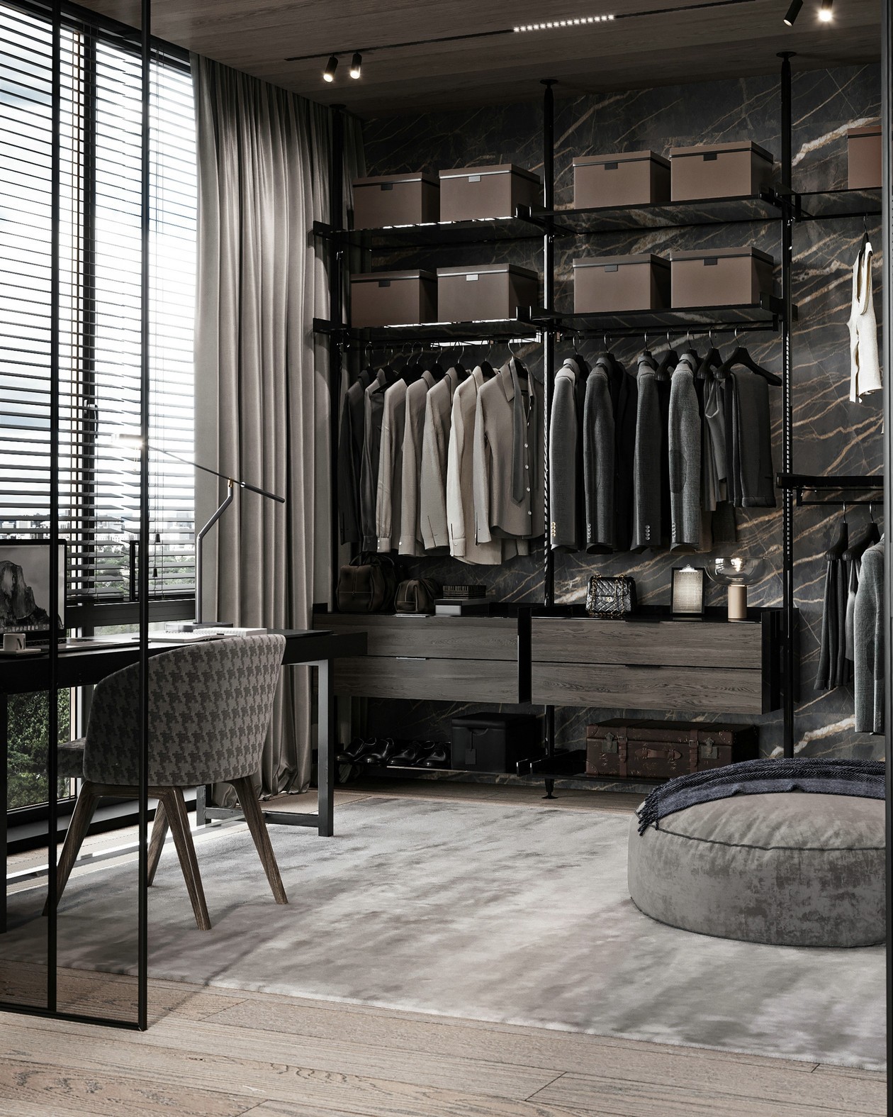 高级灰色系住宅设计 让生活更有格调-15