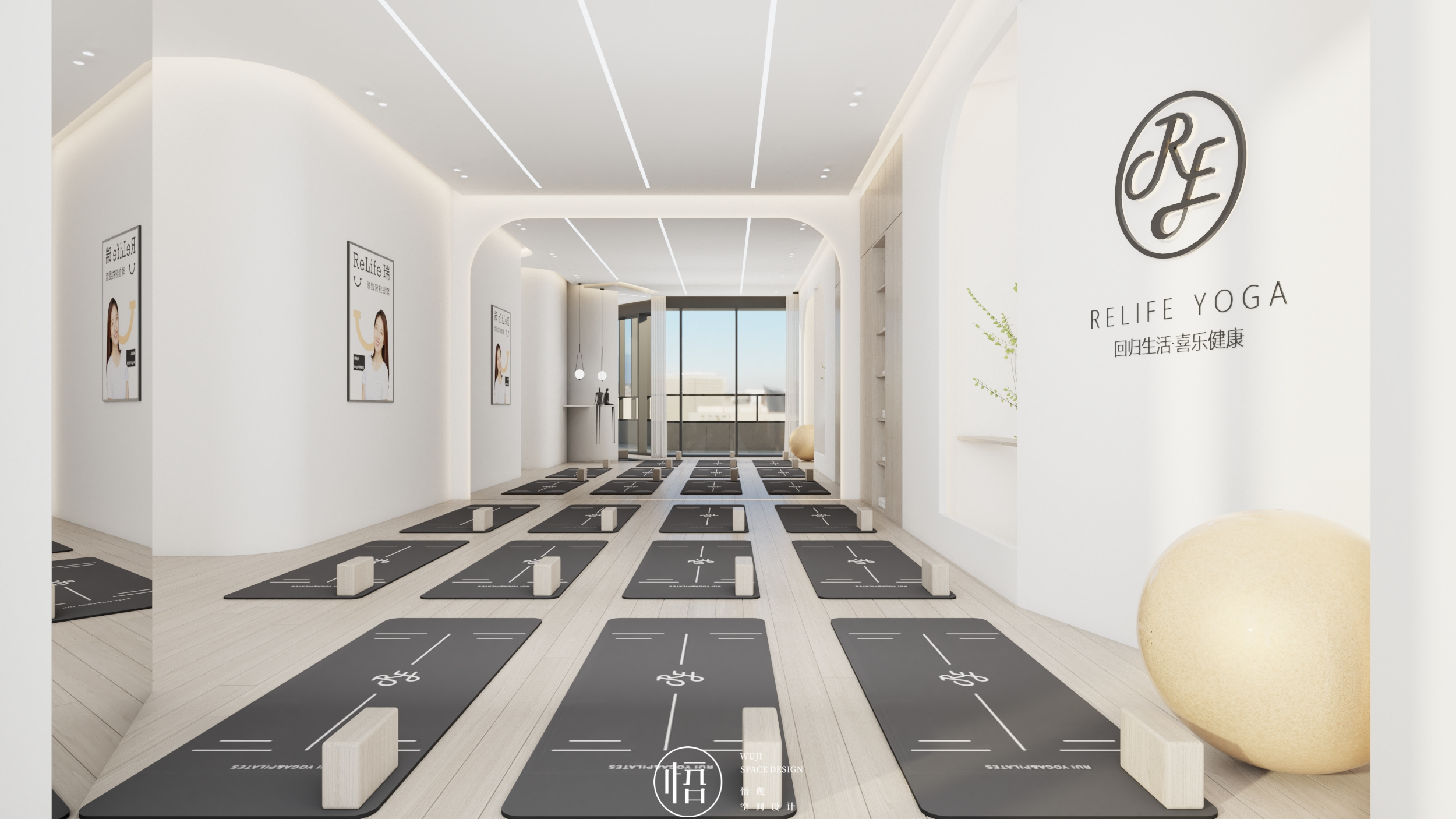 深圳瑞瑜伽室丨中国深圳丨悟几空间设计-18