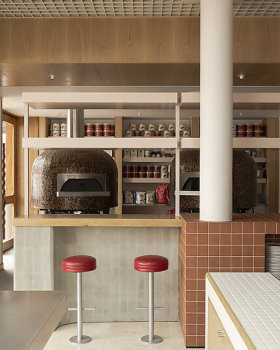 Canteen Pizza by studio gram | Australian Interior Design Awards