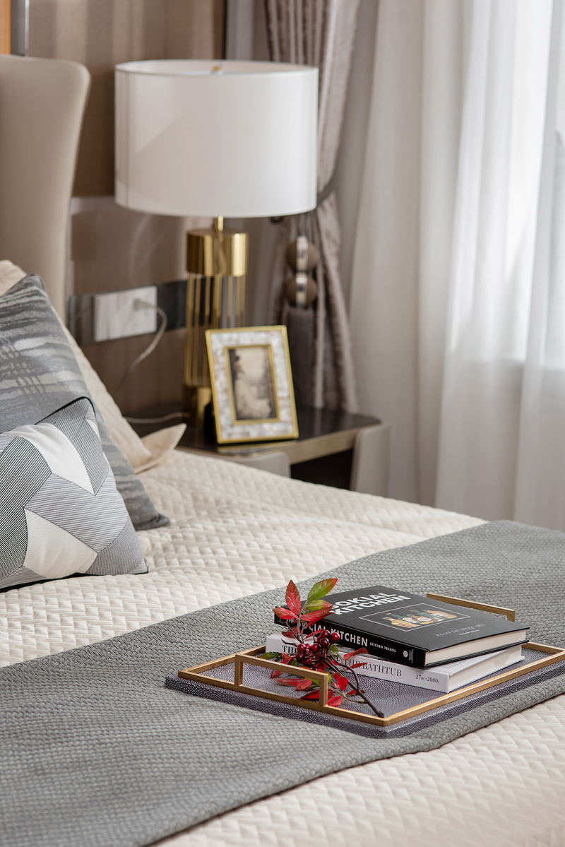 天津金辉北辰宜兴埠样板间 | 秋意浓烈的中式家居设计-56