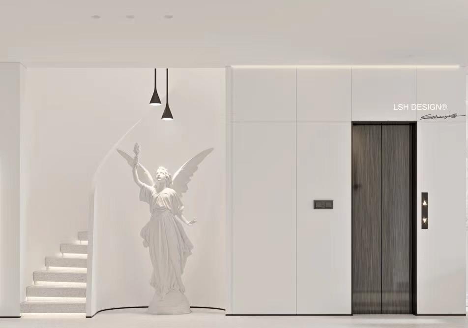 
极简素白·艺术家的家 -4