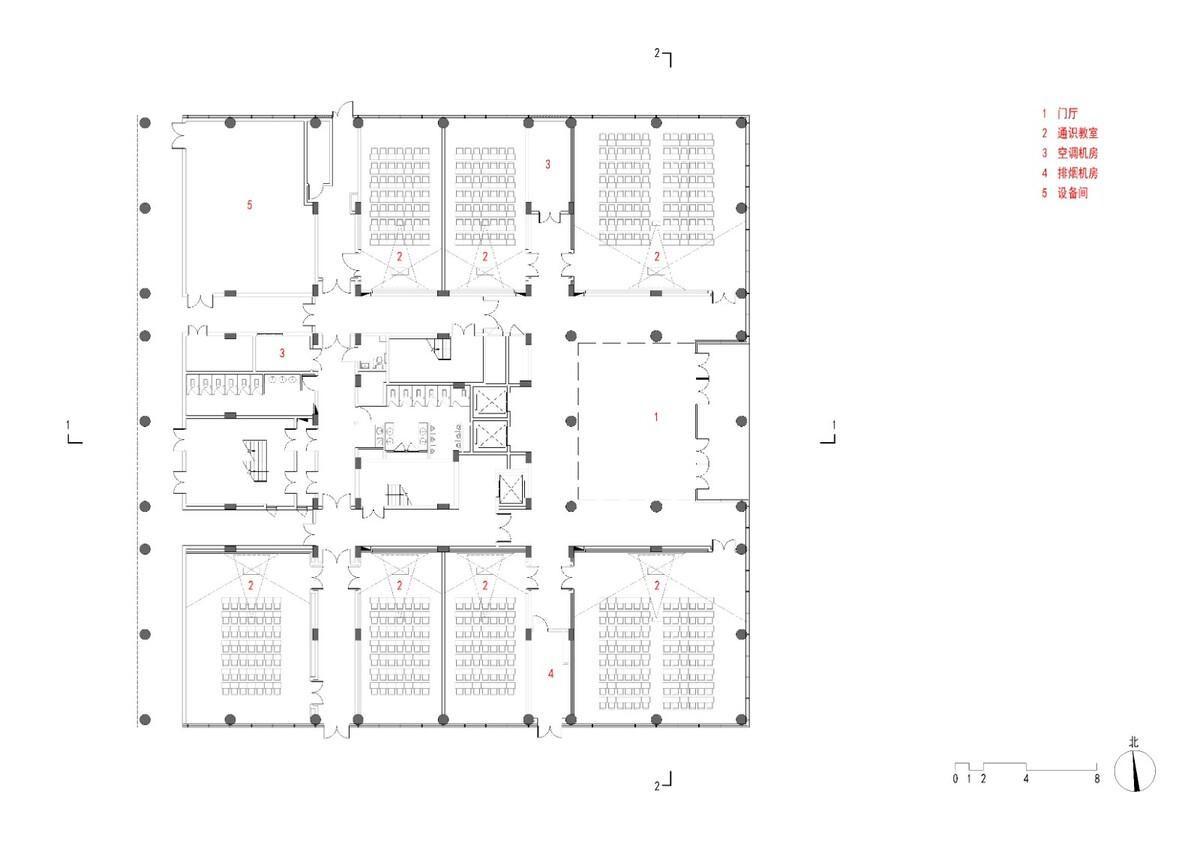 中国美术学院良渚校区一期丨中国杭州丨非常建筑,施工图由同济大学建筑设计研究院设计-80