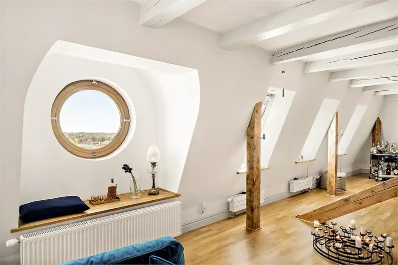 旧屋新生，木梁打造别样魅力空间-7