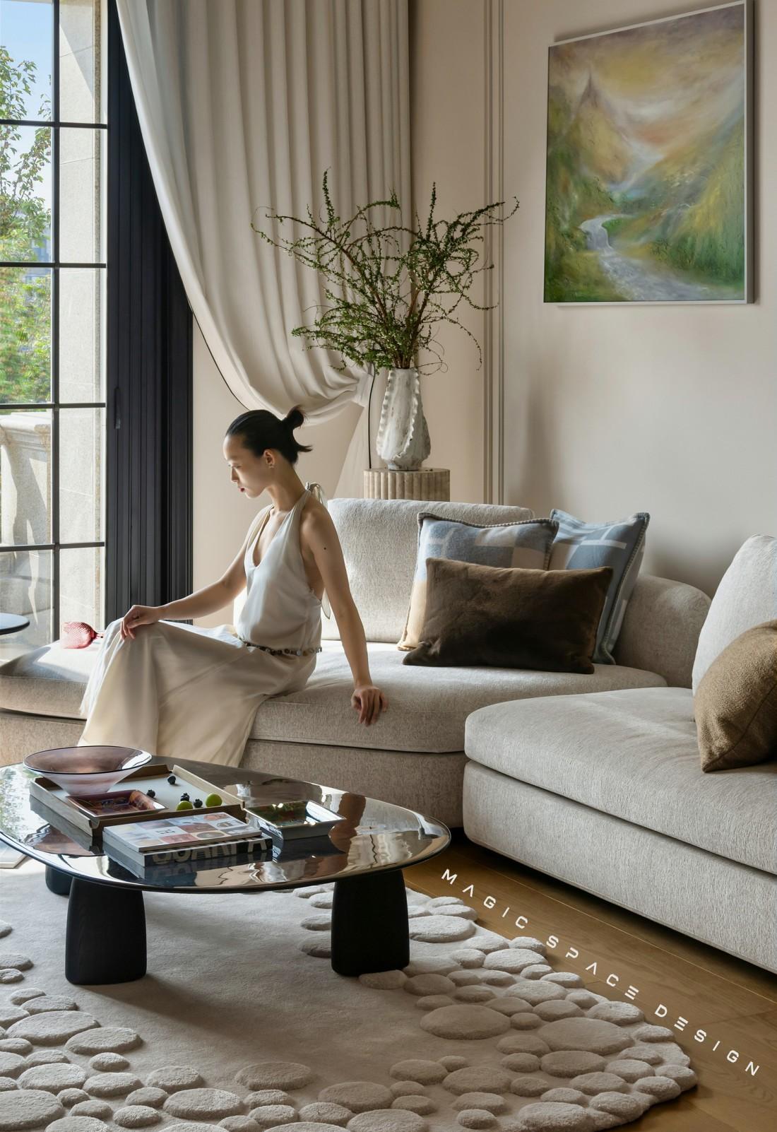 光迹循形,构筑法式空间的温柔秩序-15