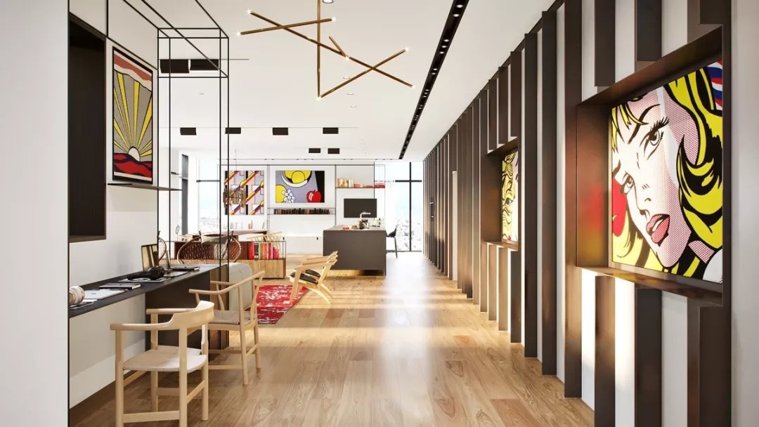 波普艺术·国外开放式住宅  Raz Melamed-13