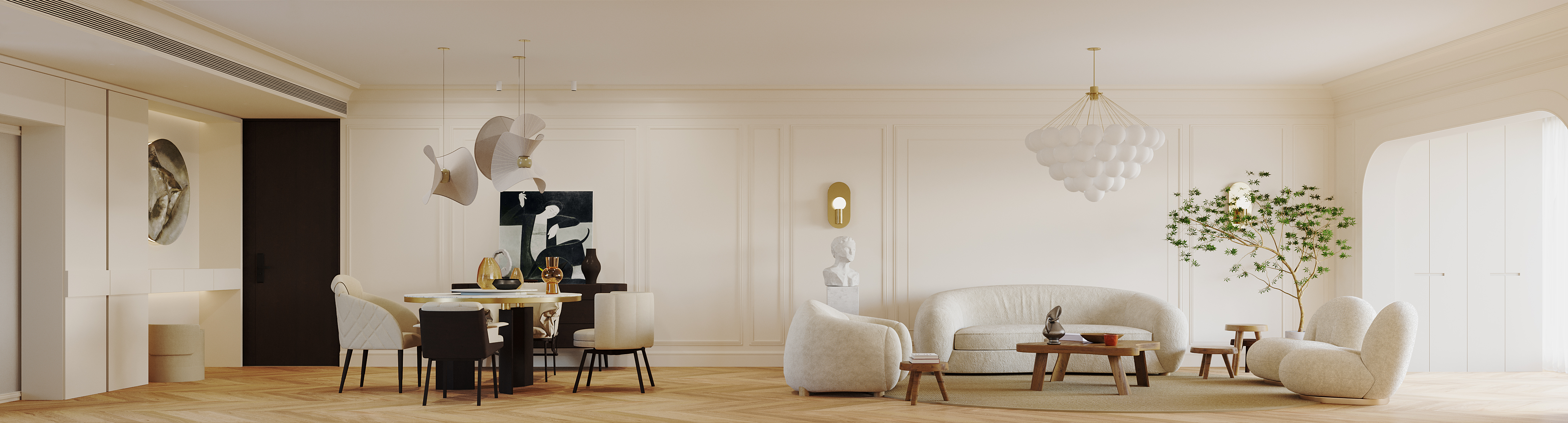 法式简约风住宅-5