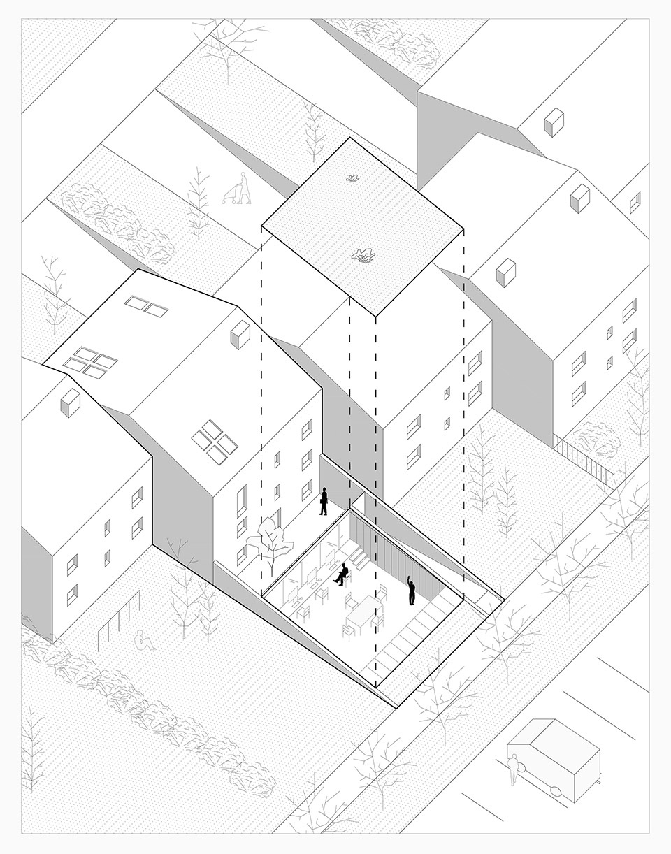下沉式设计工作室 | 融合生活与工作的创新空间-6