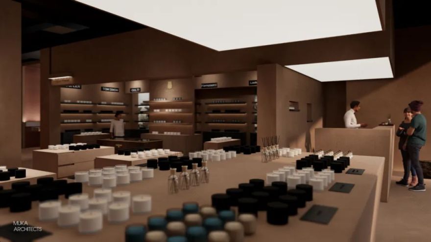 现代极简香氛店丨中国上海丨上海木卡建筑设计有限公司-10