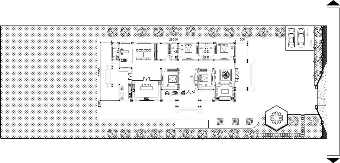 400m2 现代办公室设计-13