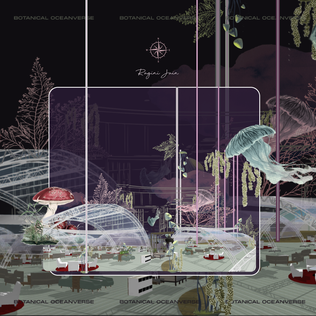 Botanical Oceanverse - Environment Concept Illustration-6