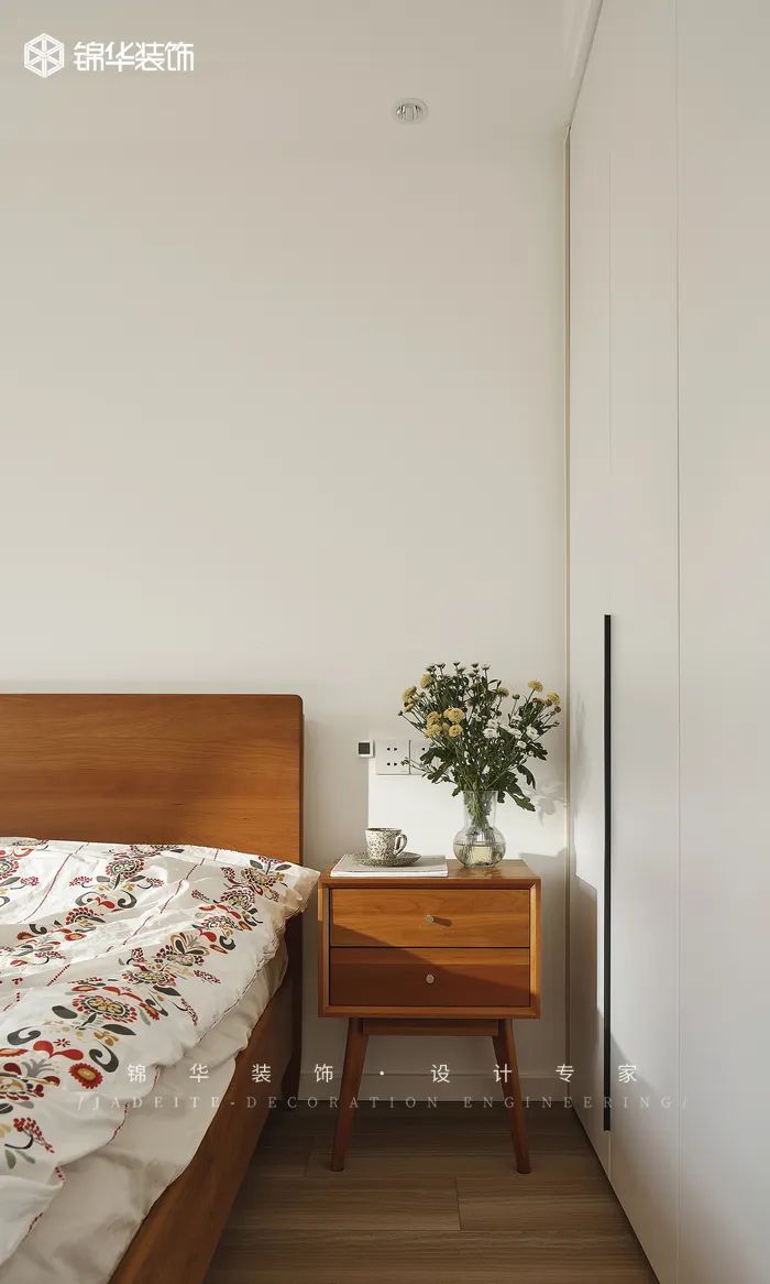 现代原木风家居设计丨锦华装饰-39