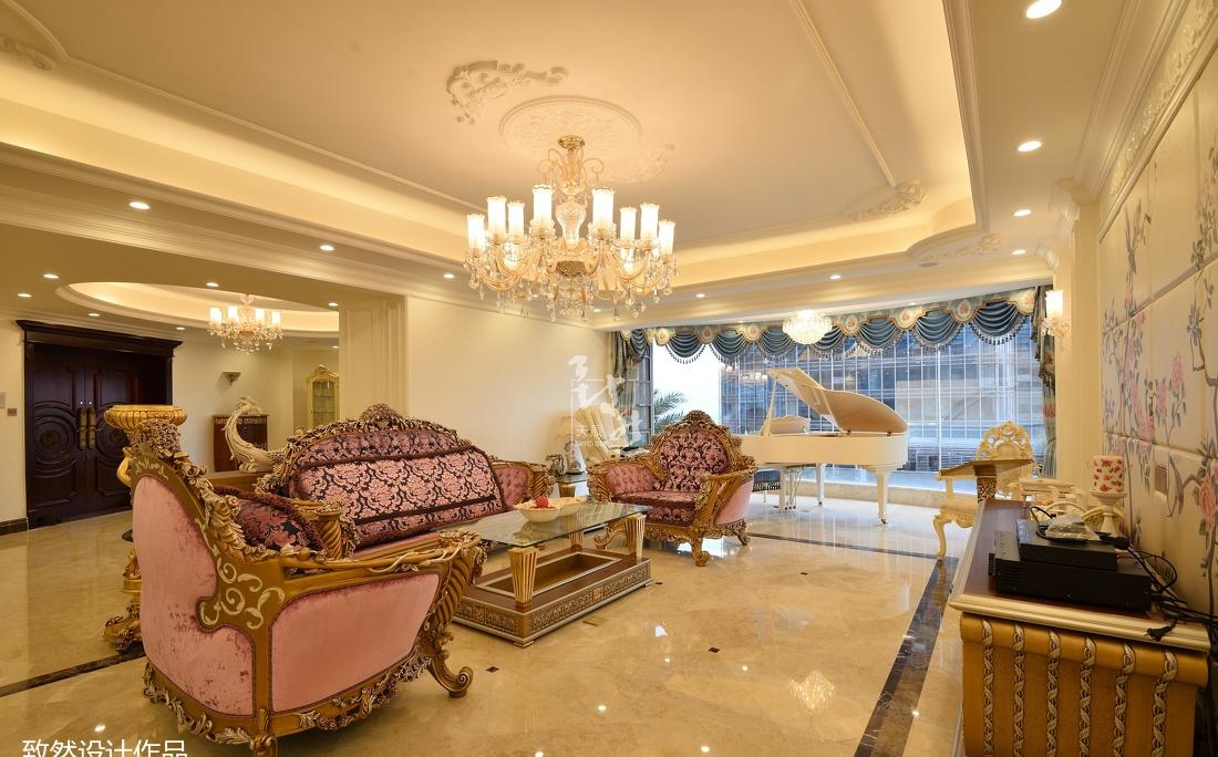 欧式巴洛克风格家居设计,打造浪漫奢华空间-14