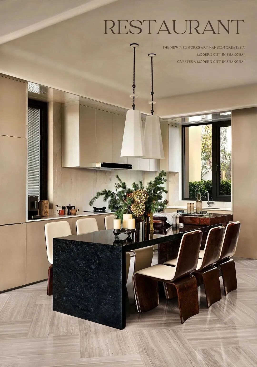 上海334㎡轻奢复古风家居空间丨中国上海-21