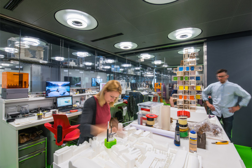 伦敦金融城最高建筑中的活力新工作室-16