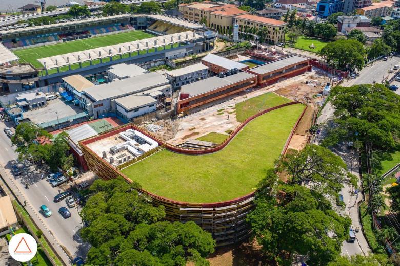 SI.SA (Studio Imagine Simply Architecture)丨JK Randle Centre for Yoruba History & Culture – Pool and Arcade丨Nigeria-5