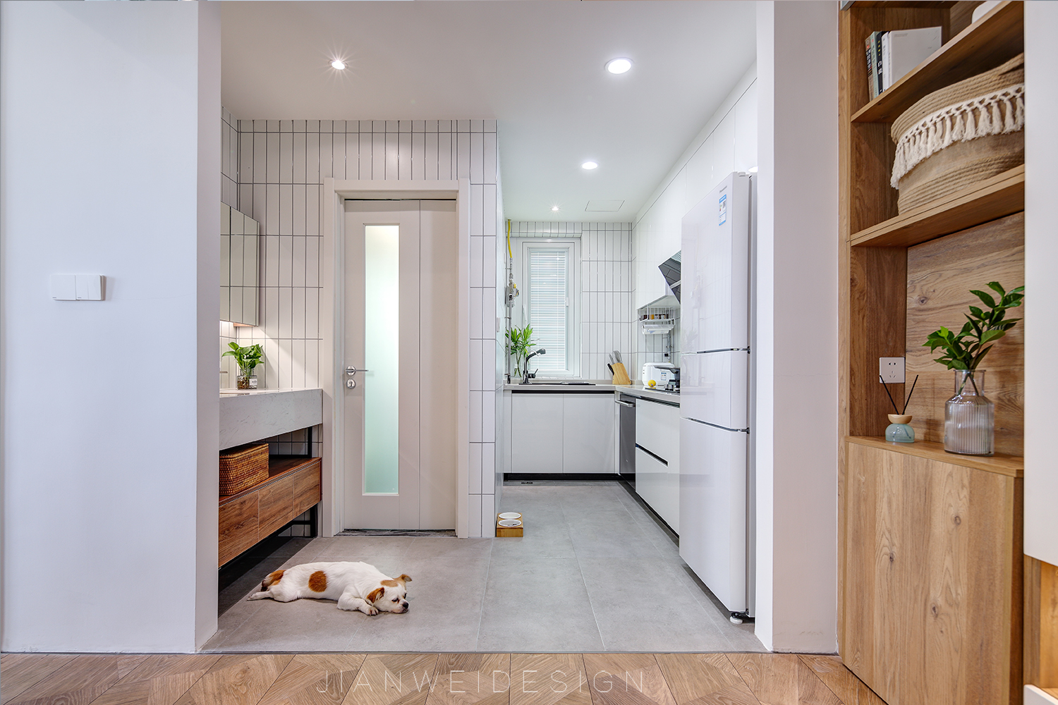 深圳新街口现代简约精致公寓设计丨中国深圳丨见微陈设艺术-37