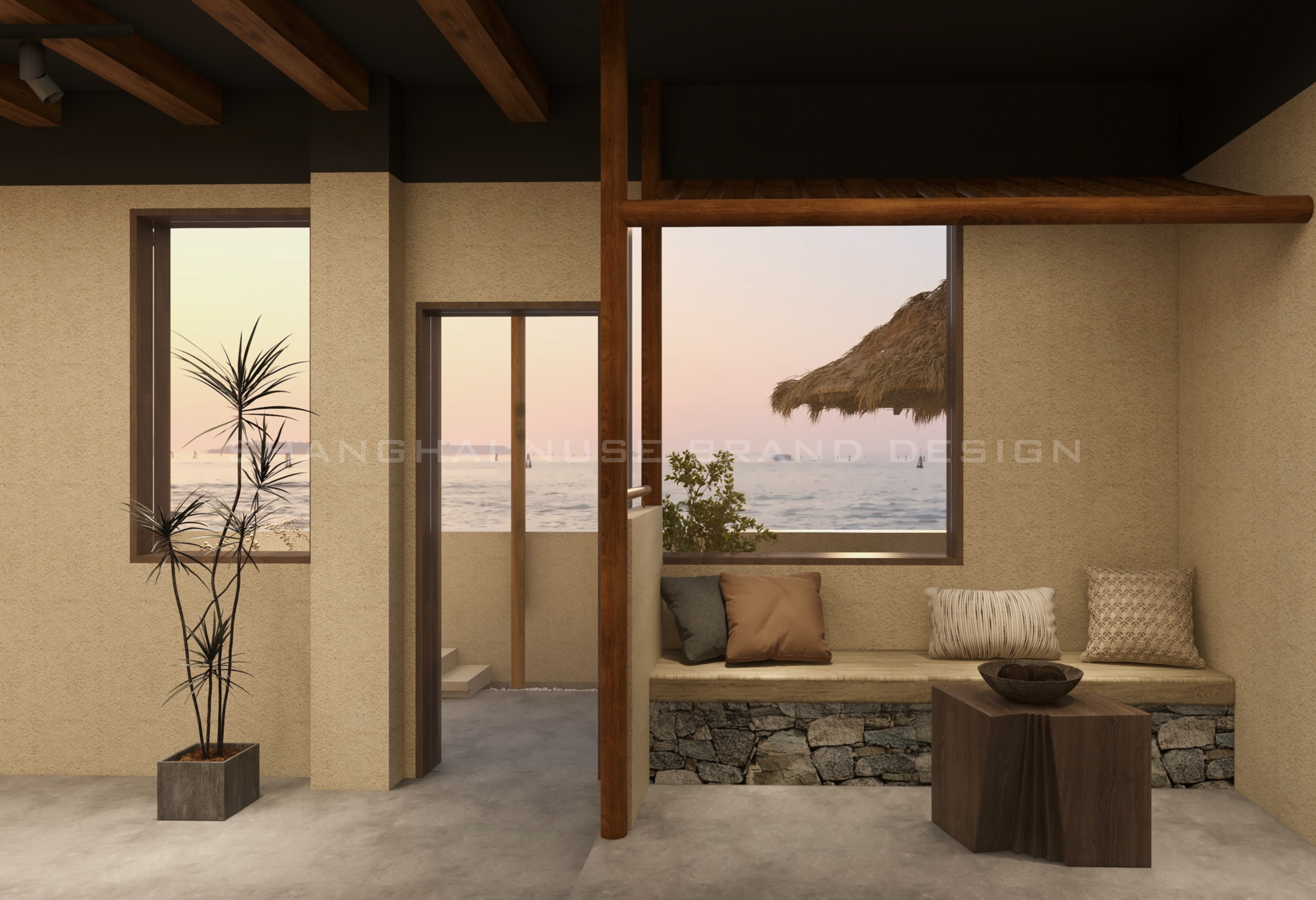 治愈系乡野烤肉空间丨木村空间设计有限公司-56