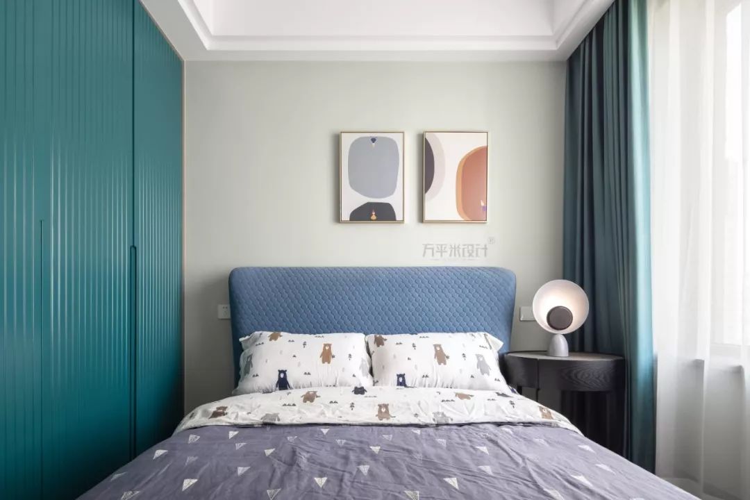 现代轻奢逐梦星尘,方平米设计温暖舒适空间-135