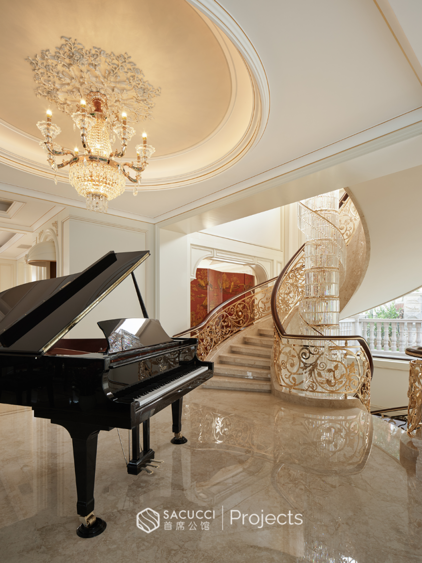 SACUCCI案例赏析·武汉·传世大宅·将优雅刻进空间丨中国武汉丨刘洋(空间设计师),刘劲旅(木作设计师)-15