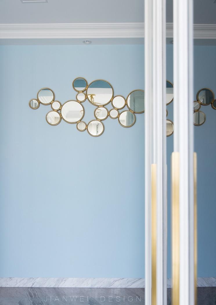 现代摩登美式轻奢家居,玩转平层空间设计-2