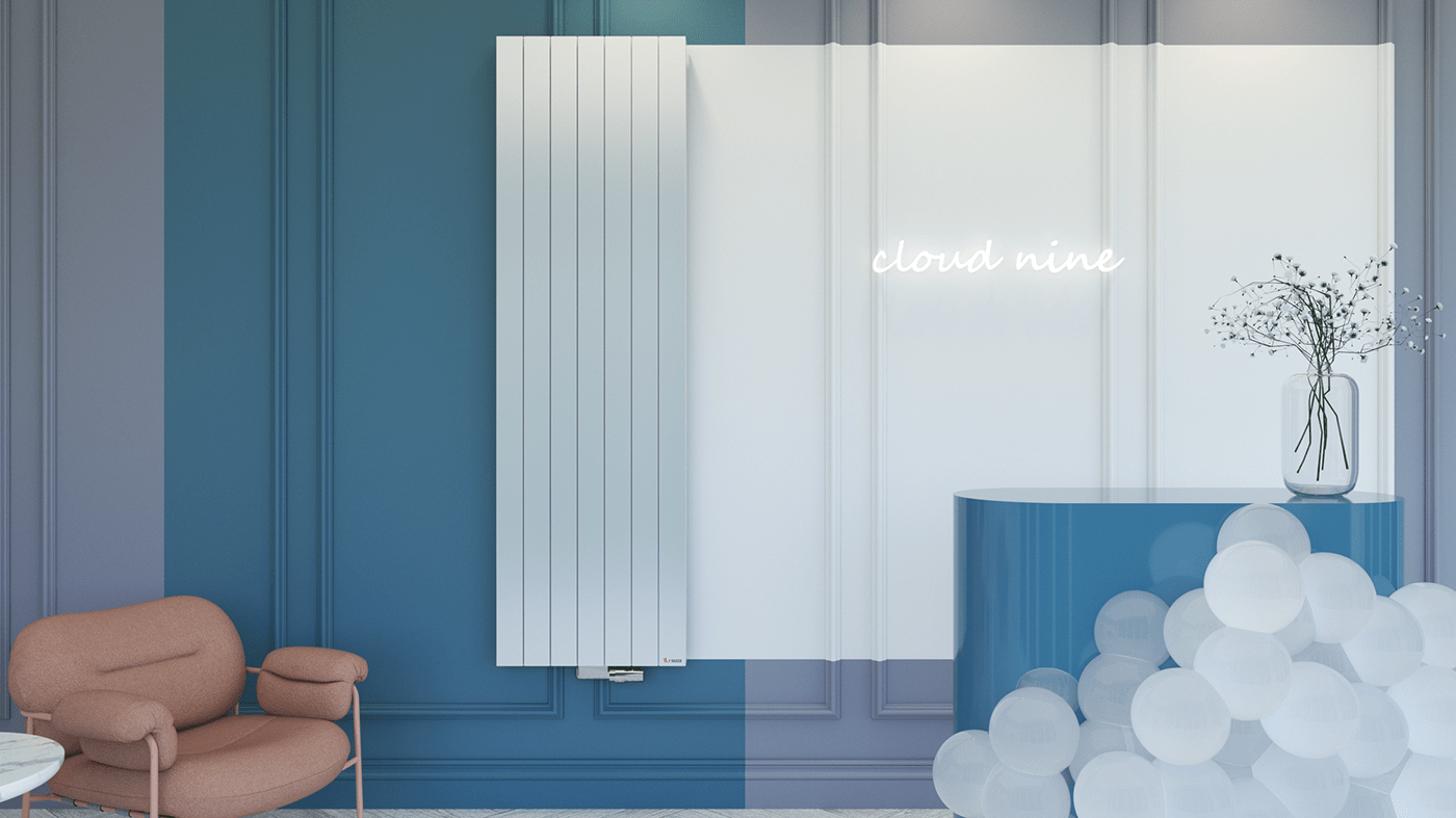 Anastasiya Gushchina丨展厅丨"cloud nine" lobby concept-6