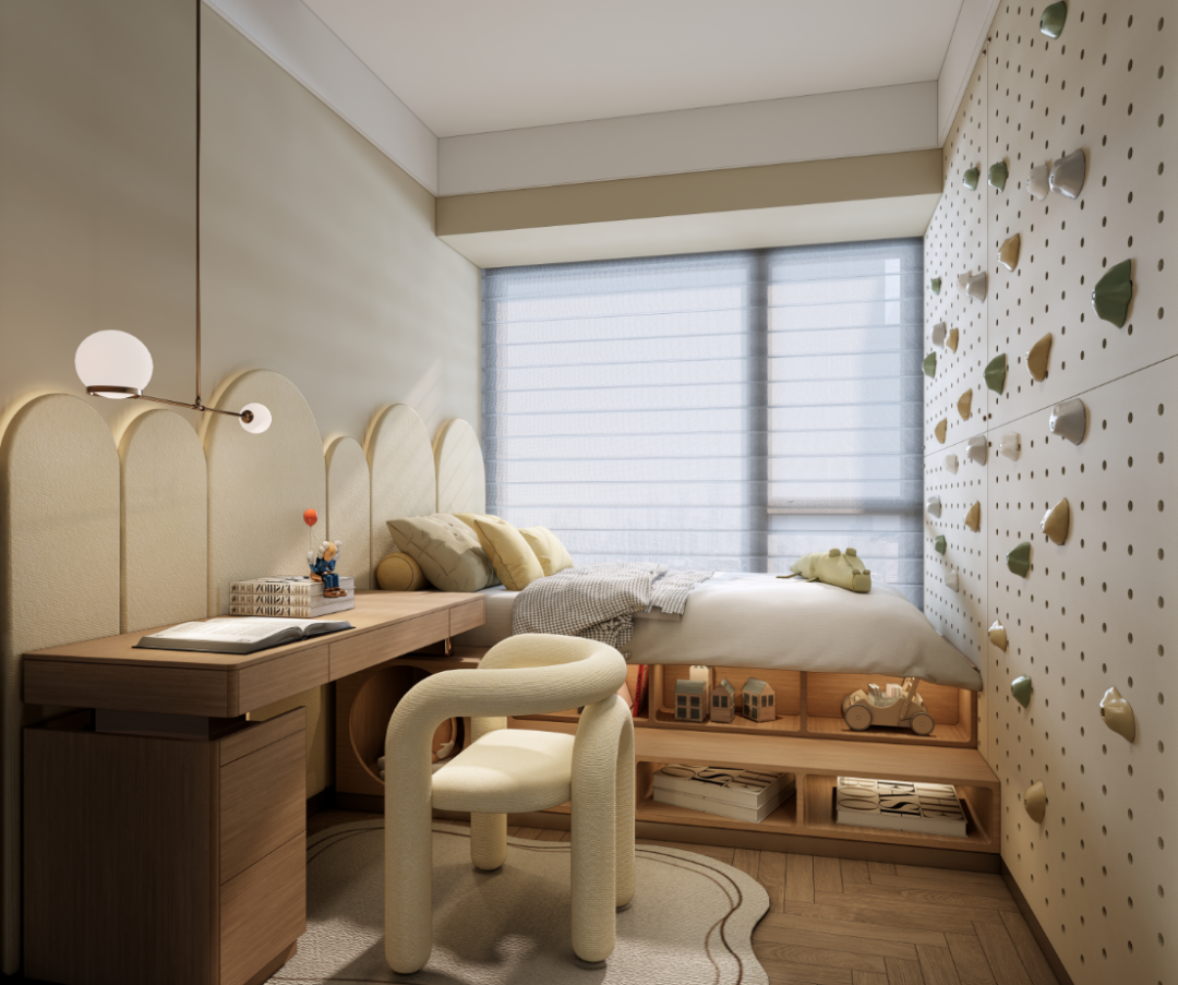 蔚蓝左岸花园现代原木风样板间丨中国深圳-35