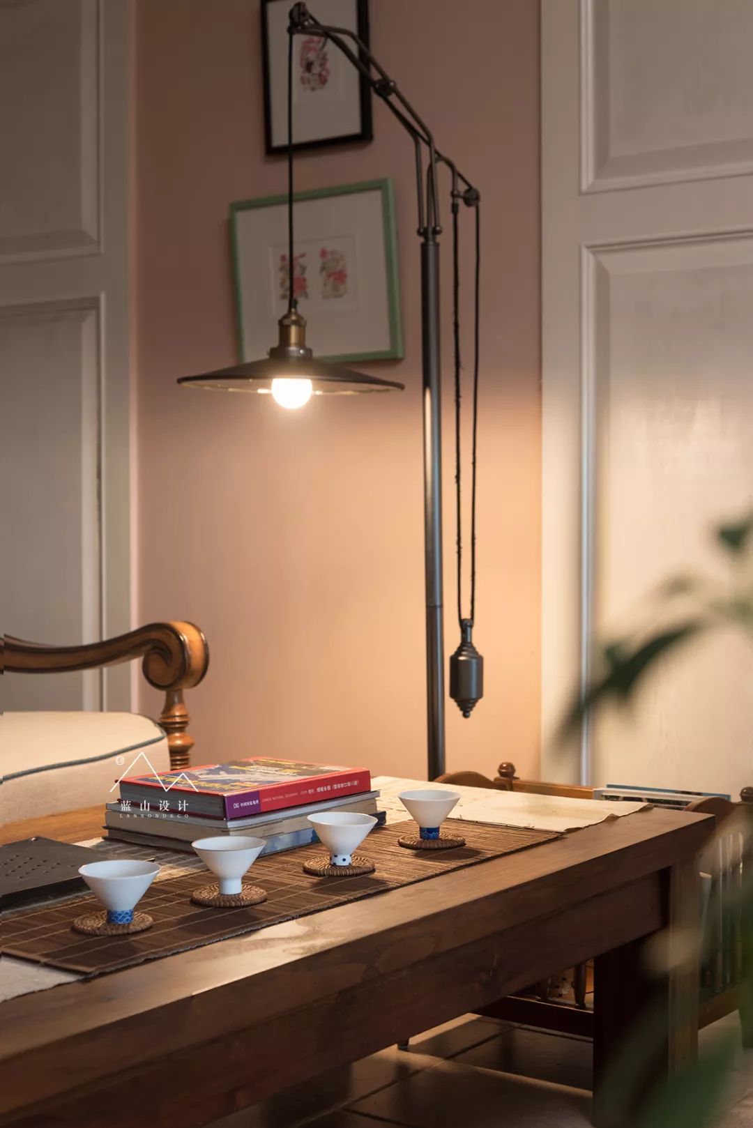 旧别墅新生活 | 南山瞰景,色彩斑斓的改造设计-56