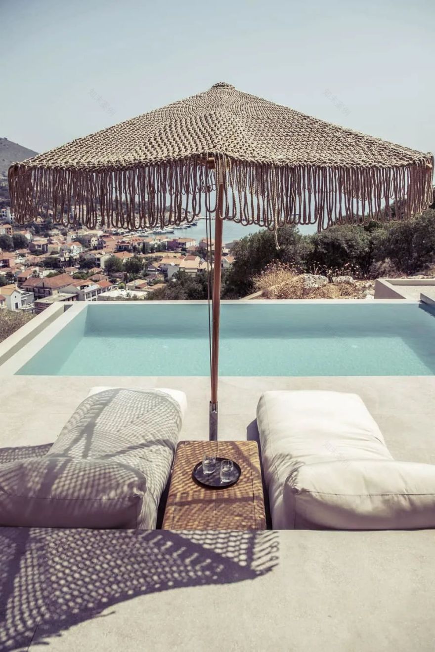 凯法利尼亚岛的石头别墅丨希腊丨Kleoniki Androni-67