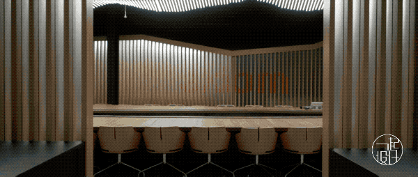 迪拜工业风总部大楼，黑红撞色大胆前卫-55