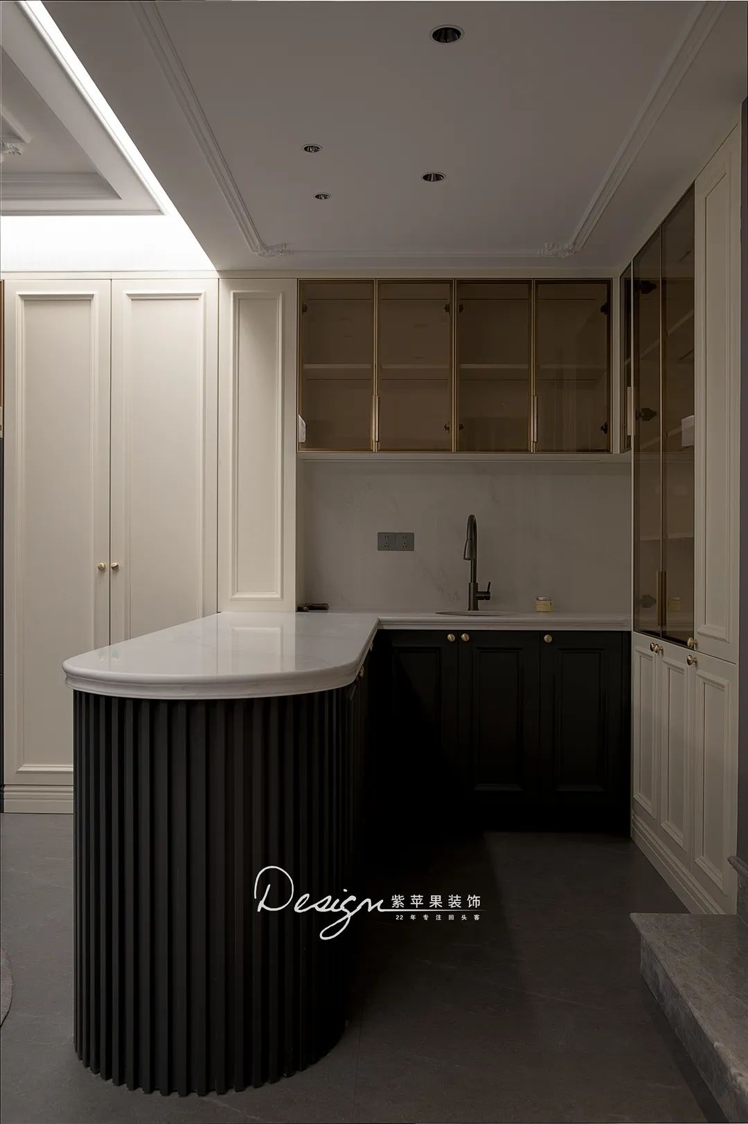 600㎡法式轻奢风云玺大宅设计丨紫苹果装饰-43