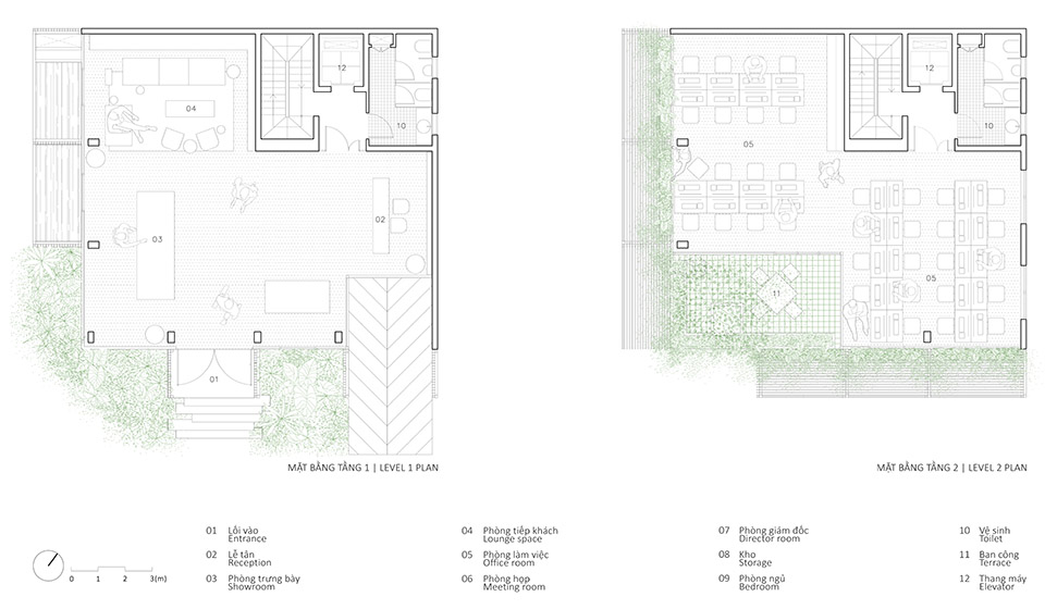 Tony Fruit办公楼丨越南胡志明市丨TAA Design-61