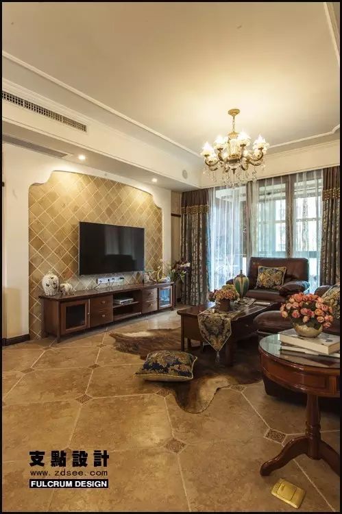 秋意浓美式宅，支点设计温馨呈现-30