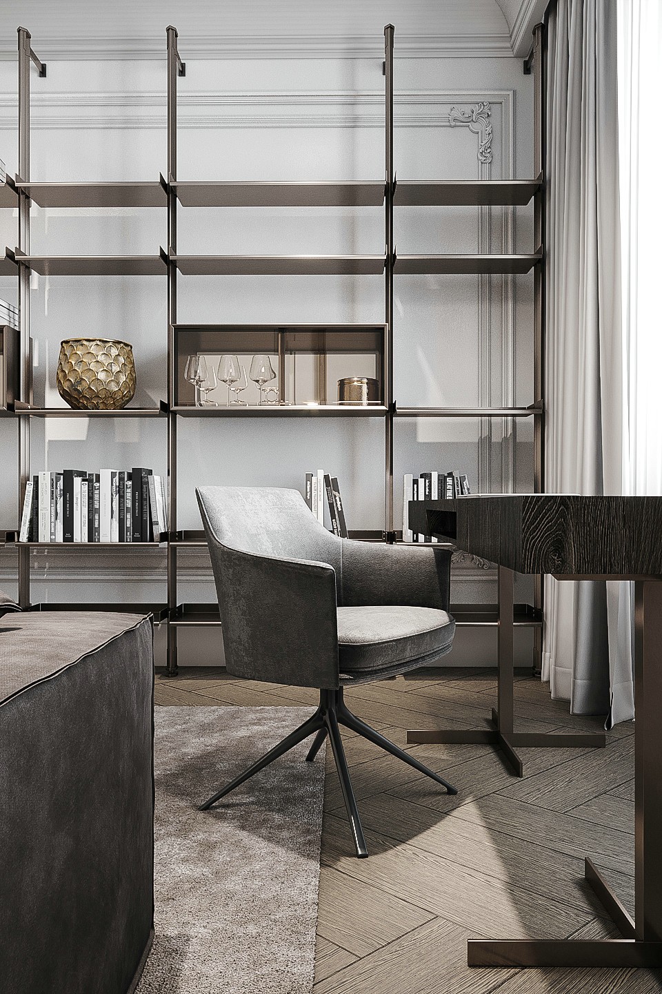 深色系公寓设计-17