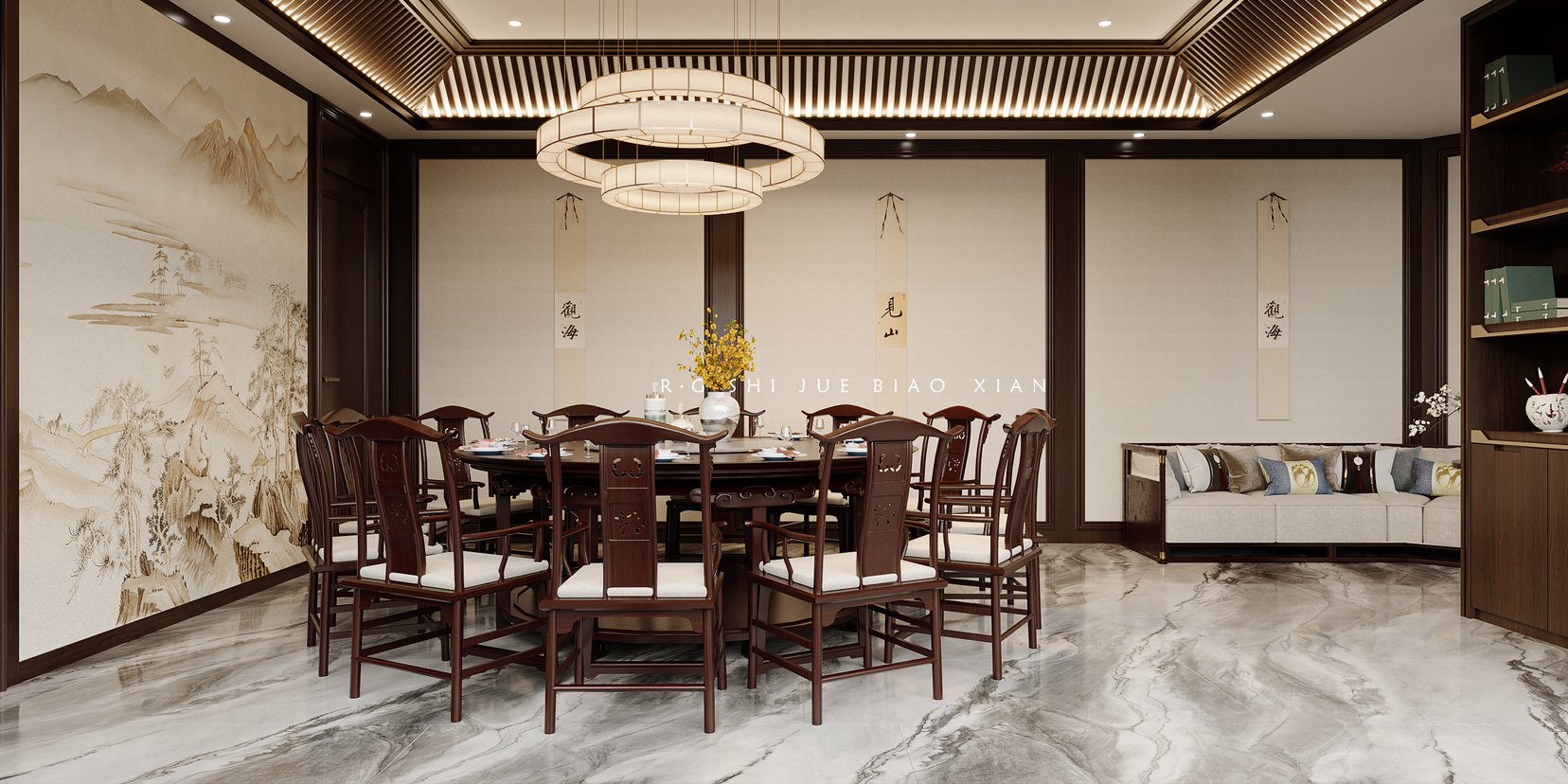 新中式包厢效果表现-6