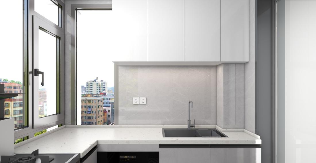 100 平现代简约三室两厅住宅设计-6