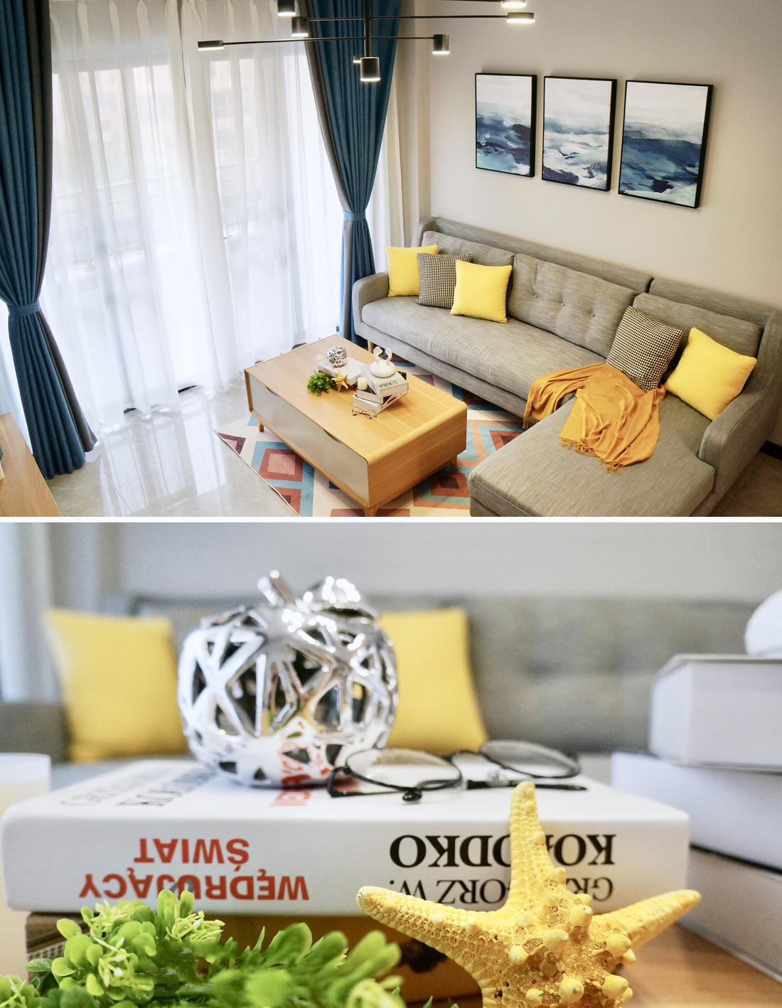 60㎡北欧风复式公寓设计-6