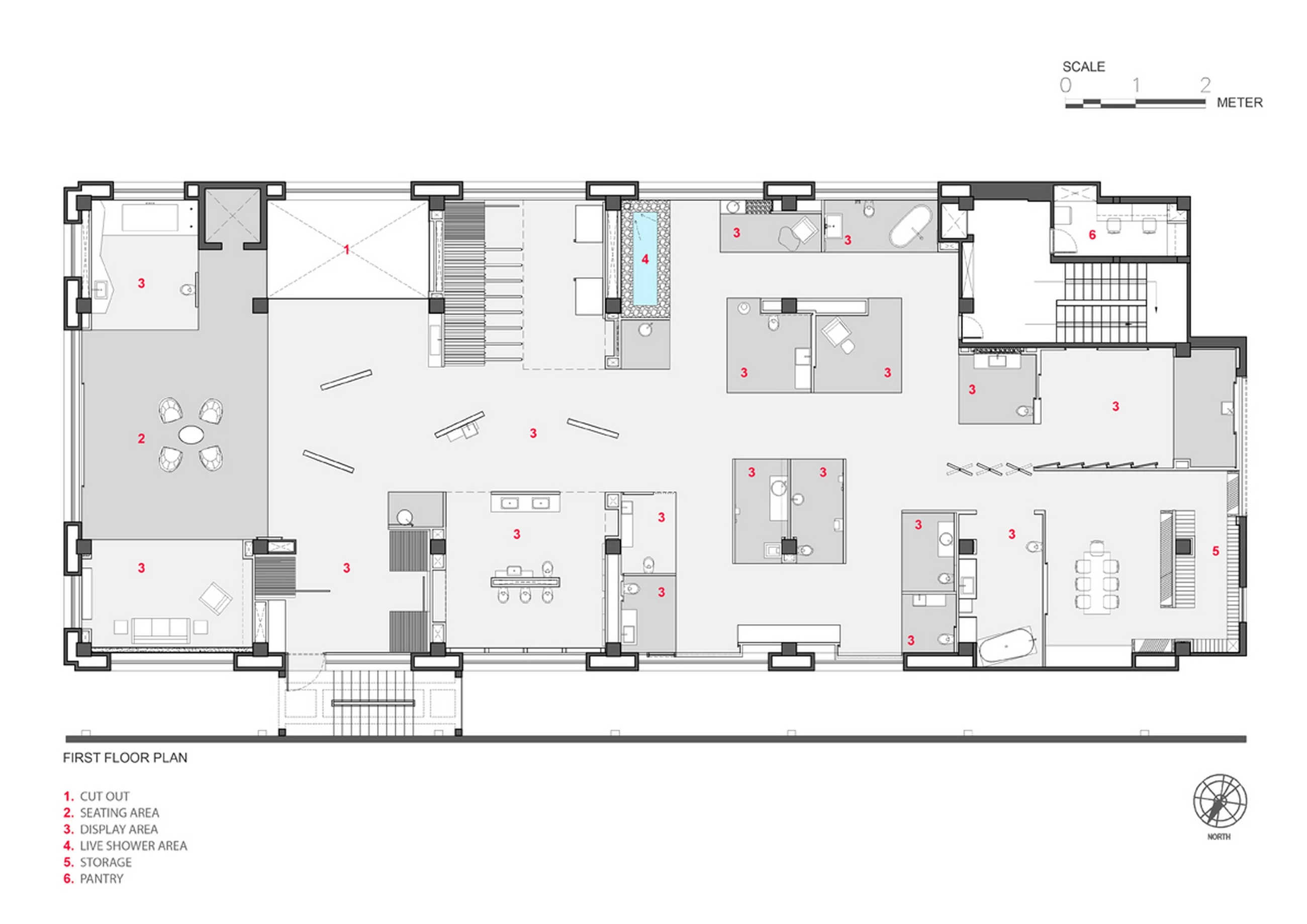 印度新德里 INTERSEKT 瓷砖展示空间-41