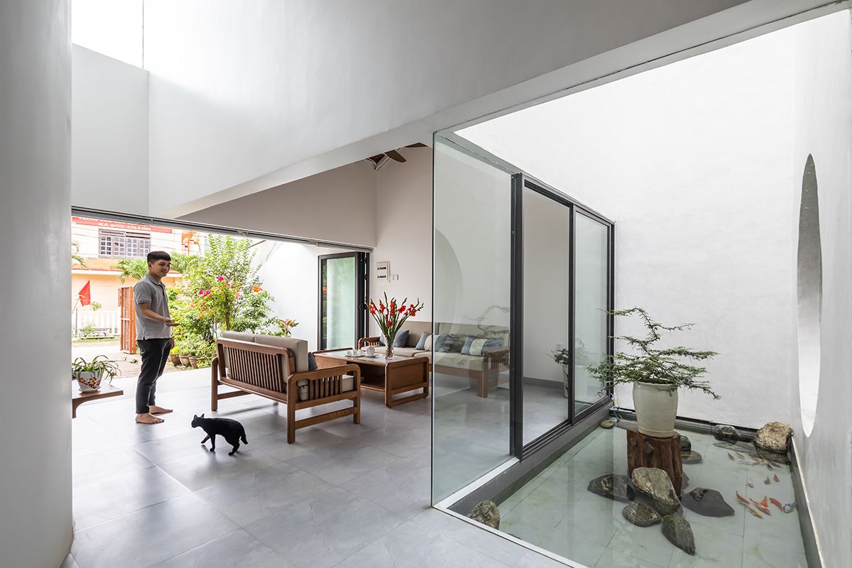 现代与传统交融的越南 Quảng Ngãi House-12