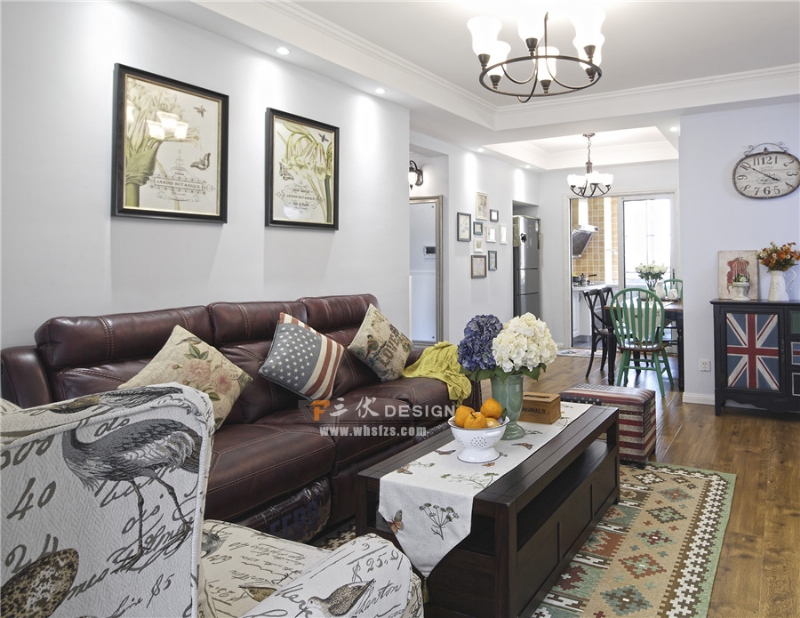 [美式] 【武汉三伏装饰设计】——《云端漫舞》-2