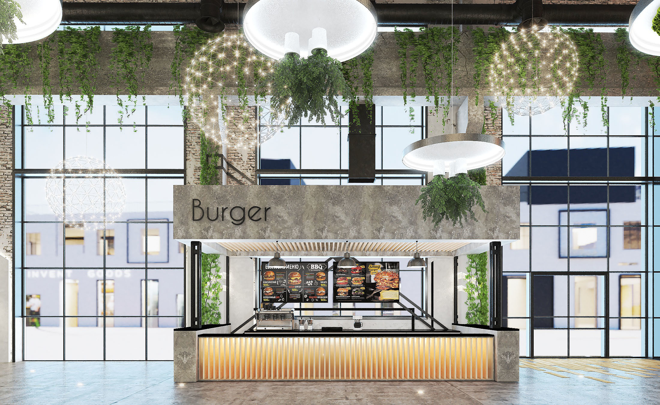 亚洲区的美食广场设计-15