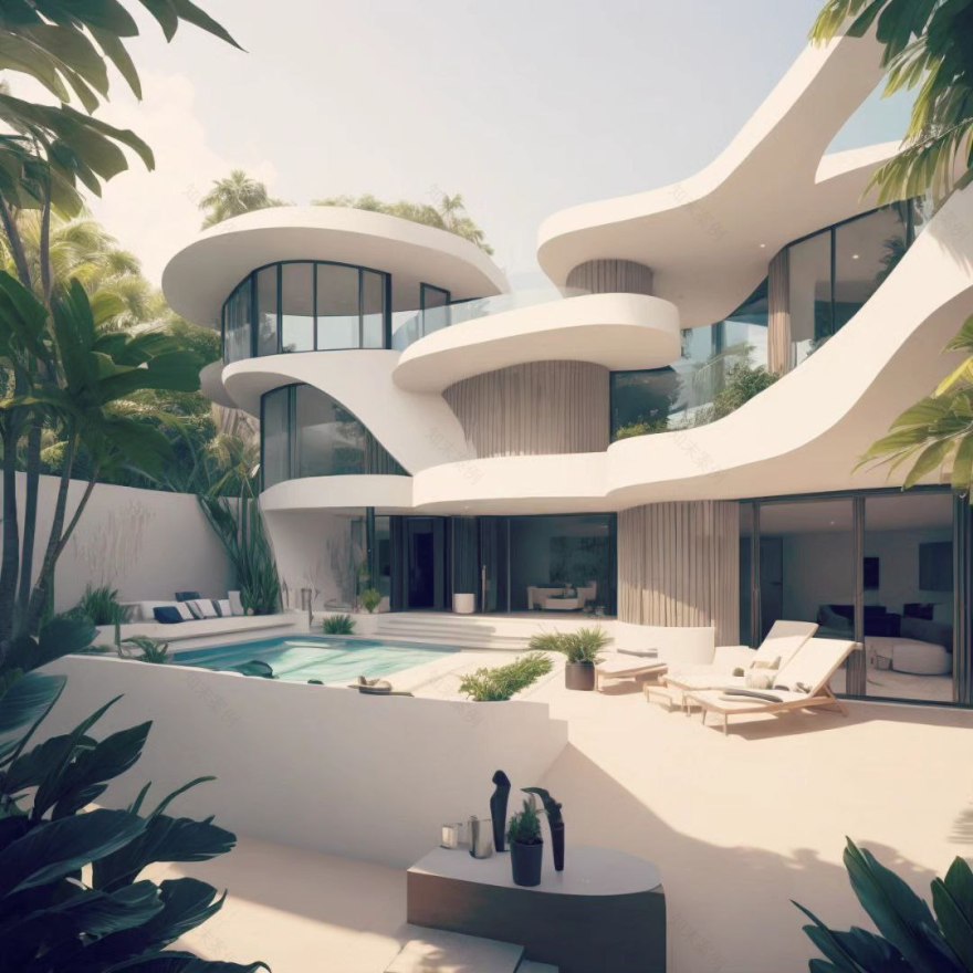 印度尼西亚巴布亚酒店综合体概念设计-3