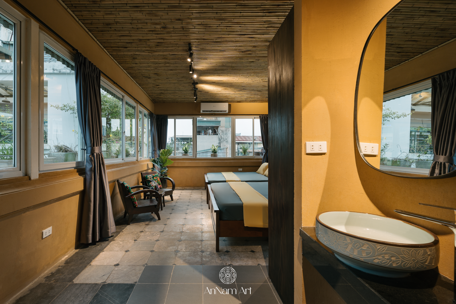 东南亚风格别墅丨越南河内-20