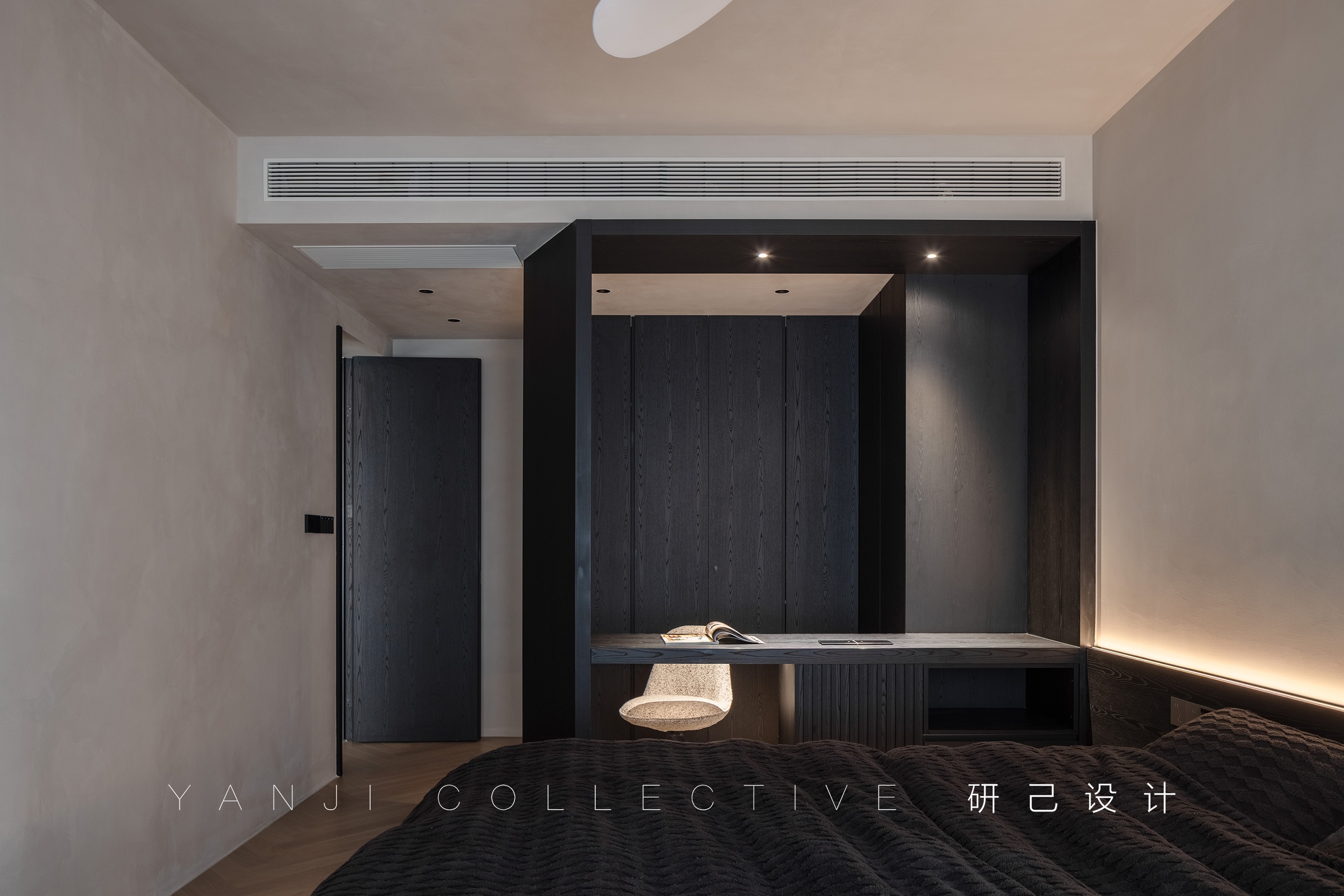 研己实景 · 温柔的现代简约风,128平清爽自在的家丨中国芜湖丨研己设计-36