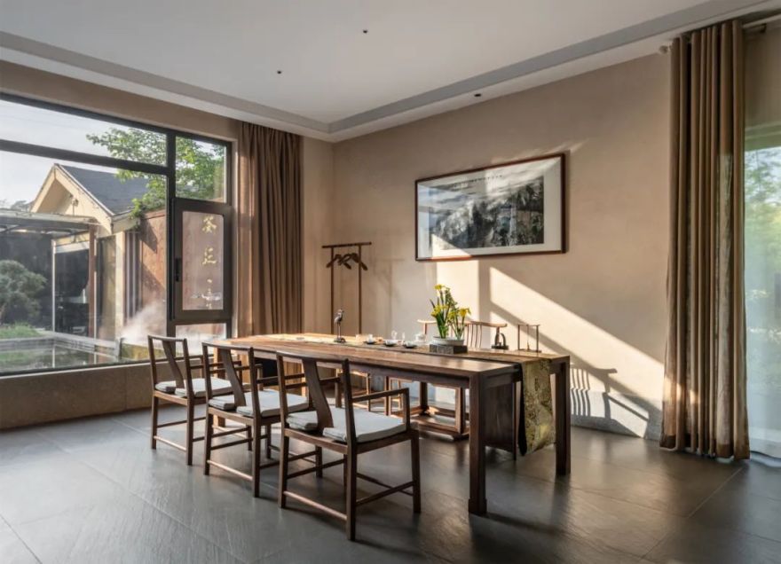 一方茶室 · 东方美学与现代设计完美融合丨中国台州丨上海乾创装饰设计-22